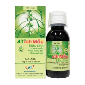 A.T Ích Mẫu Điều Kinh An Thiên chai 120ml (Cao lỏng)