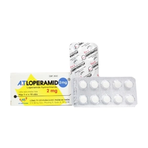 A.T Loperamid 2mg An Thiên 3 vỉ x 10 viên (Loperamid hydroclorid)