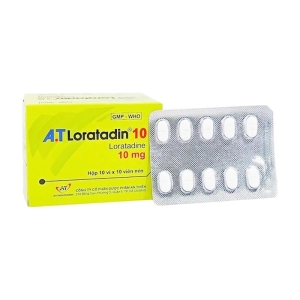 A.T Loratadin 10 An Thiên 10 vỉ x 10 viên (Loratadine)