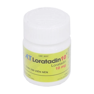 A.T Loratadin 10 An Thiên chai 100 viên (Loratadine)