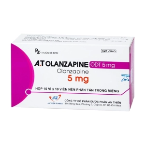 A.T Olanzapine ODT 5mg An Thiên 10 vỉ x 10 viên (Olanzapine)