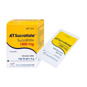 A.T Sucralfate 1000mg An Thiên 20 gói x 5g (Sucralfat)