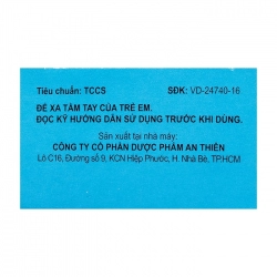 A.T Zinc 10mg An Thiên 10 vỉ x 10 viên A.T Zinc 10mg An Thiên 10 vỉ x 10 viên