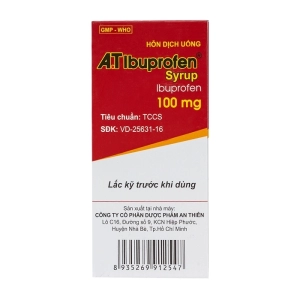 A.Tibuprofen Syrup 100mg An Thiên 100ml (Ibuprofen)