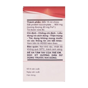 Atiferole 800mg/15ml An Thiên 15ml