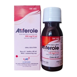 Atiferole 800mg/15ml An Thiên chai 60ml (Sắt fumarate)