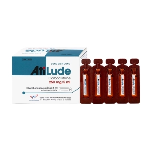Atilude 250mg/5ml An Thiên 30 ống x 5ml (Carbocisteine)