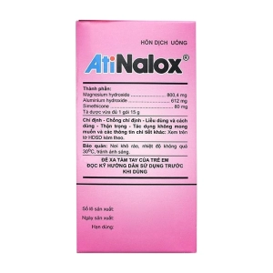 Atinalox An Thiên 20 gói x 15g (Nhôm hydroxit + Magnesi hydroxyd + Simethicon)