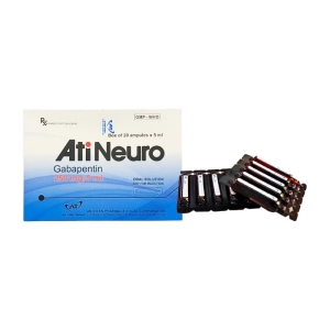 Atineuro 250mg/5ml An Thiên 20 ống x 5ml (Gabapentin)