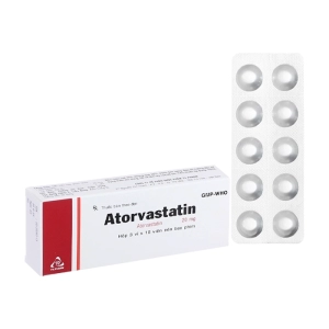 Atorvastatin 20mg TV.Pharm 3 vỉ x 10 viên (Atorvastatin)