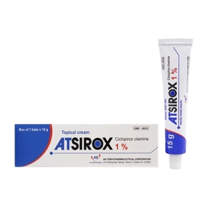 Atsirox 1% An Thiên tuýp 15g (Ciclopirox olamine)