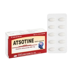 Atsotine 400mg Korea Prime 3 vỉ x 10 viên Atsotine 400mg Korea Prime 3 vỉ x 10 viên