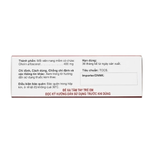 Atsotine 400mg Korea Prime 3 vỉ x 10 viên Atsotine 400mg Korea Prime 3 vỉ x 10 viên