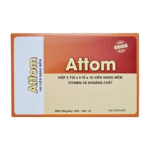 Attom Hataphar 2 túi x 5 vỉ x 10 viên