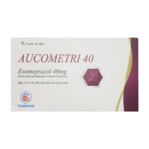 Aucometri 40 Thaibiphar 3 vỉ x 10 viên (Esomeprazole)