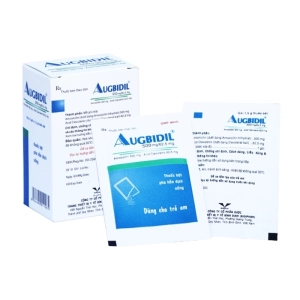 Augbidil 500mg/62.5mg Bidiphar 12 gói x 1.5g (Amoxicillin + Acid Clavulanic)