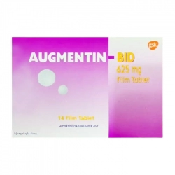 Augmentin BID 625mg GSK 2 vỉ x 7 viên Augmentin BID 625mg GSK 2 vỉ x 7 viên