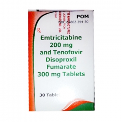 Thuốc Aurobindo Tenofovir 300mg + Emtricitabine 200mg, Hộp 30 viên