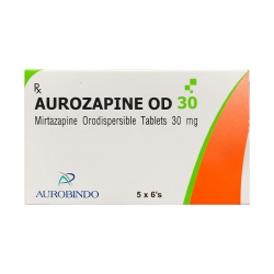 Aurozapine Od 30mg Aurobindo 5 vỉ x 6 viên Aurozapine Od 30mg Aurobindo 5 vỉ x 6 viên