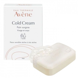 Xà phòng tắm dành cho da khô Avene Cold Cream Ultra-Rich Cleansing Bar 100g