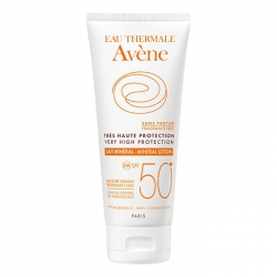 Lotion chống nắng bảo vệ cao SPF 50 cho da kích ứng Avene High Protection Mineral Lotion SPF50 100ml