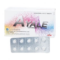 Ayale 10mg Davipharm 10 vỉ x 10 viên