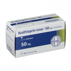 Azathioprin Hexal 50mg 10 vỉ x 10 viên Azathioprin Hexal 50mg 10 vỉ x 10 viên