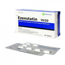 Ezenstatin 10/20 Agimexpharm 4 vỉ x 7 viên Ezenstatin 10/20 Agimexpharm 4 vỉ x 7 viên