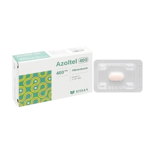 Azoltel 400 Stellapharm 1 vỉ x 1 viên