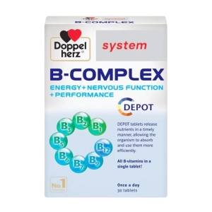 B-Complex Doppelherz 2 vỉ x 15 viên - Hỗ trợ tăng cường sức khỏe
