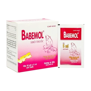 Babemol Pharimexco 30 gói x 5ml (Paracetamol)