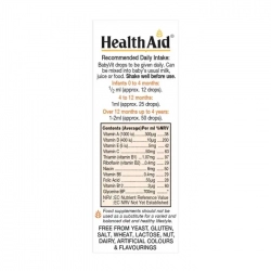 Baby Vit Healthaid 25ml - Siro bổ sung multivitamin dạng nhỏ giọt