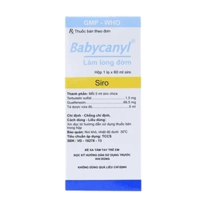 Babycanyl Hataphar 60ml (Terbutaline + Guaifenesin)
