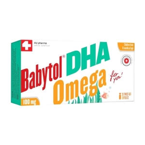 Babytol DHA Omega For You 4U Pharma 2 vỉ x 15 viên - Bổ sung DHA cho bé