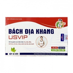 Bách Địa Khang USVIP 3 vỉ x 10 viên - Viên uống bổ phổi