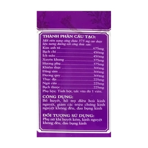 Bạch Đới Linh TM Trang Minh 50 viên - Hỗ trợ điều hòa kinh nguyệt