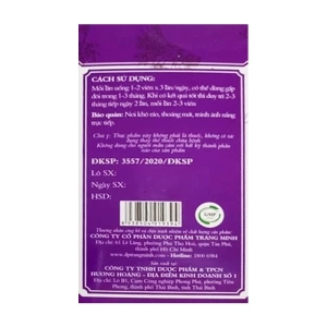 Bạch Đới Linh TM Trang Minh 50 viên - Hỗ trợ điều hòa kinh nguyệt