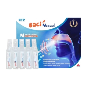 Baci Nebusal CPC1 Hà Nội 10 ống x 3ml - Hỗn dịch xịt mũi Baci Nebusal CPC1 Hà Nội 10 ống x 3ml - Hỗn dịch xịt mũi