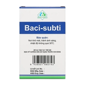 Baci-Subti Biopharco 6 vỉ x 10 viên (Bacillus subtilis)