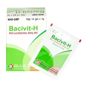 Bacivit-H Mebiphar 14 gói x 1g (Lactobacillus acidophilus)