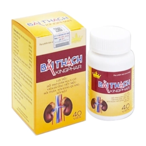 Bài Thạch Kingphar 40 viên - Hỗ trợ sỏi thận, lợi tiểu