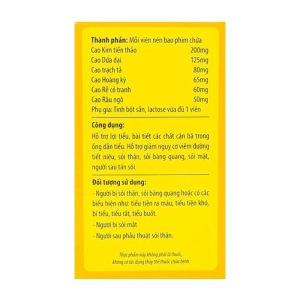 Bài Thạch Kingphar 40 viên - Hỗ trợ sỏi thận, lợi tiểu