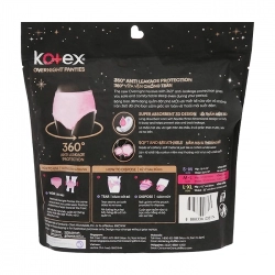 Băng Ban Đêm Dạng Quần Kotex 2 miếng (M-L)