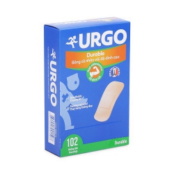 Băng cá nhân vải Urgo, Hộp 102 miếng