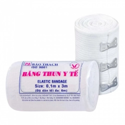 Băng thun y tế 3 móc Bảo Thạch 0,1m x 3m