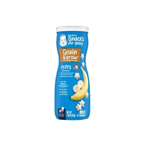 Bánh ăn dặm Gerber ngôi sao vị chuối 42g cho bé 8M+