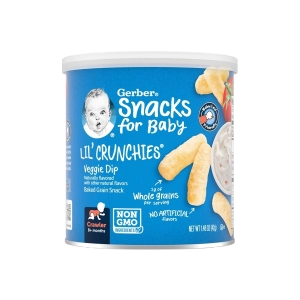 Bánh ăn dặm Gerber vị rau củ 42g cho bé 8M+ (Dạng que)