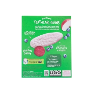 Bánh gạo ăn dặm Gerber Organic vị việt quất, táo, củ cải đỏ 48g