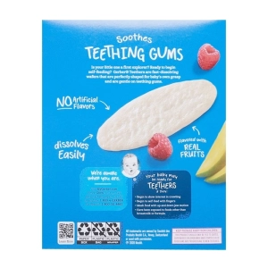 Bánh gạo ăn dặm Gerber vị xoài, mâm xôi 48g