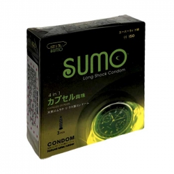 Bao cao su có gai SUMO 4 in 1 Hộp 3 cái